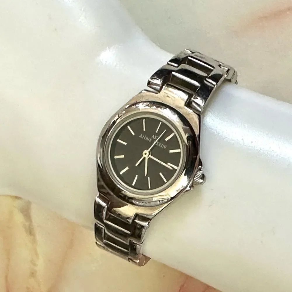 Anne Klein silver tone watch